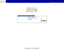 Tablet Screenshot of ispmanager.netfone.ca
